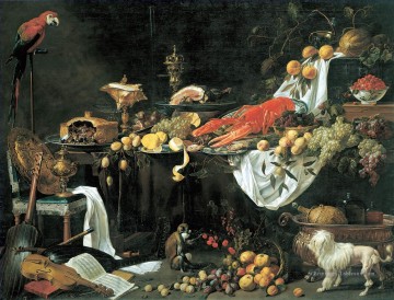 Adriaen van Utrecht Nature morte Peinture à l'huile